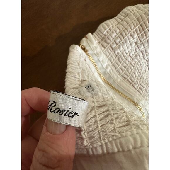 Miss Rosier Brielle Denim top size small - Picture 10 of 13